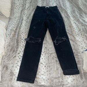 OOTDFASH STEVEN JEANS BLACK SIZE 1